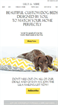 Mobile Screenshot of lillyandabbiedogbeds.com